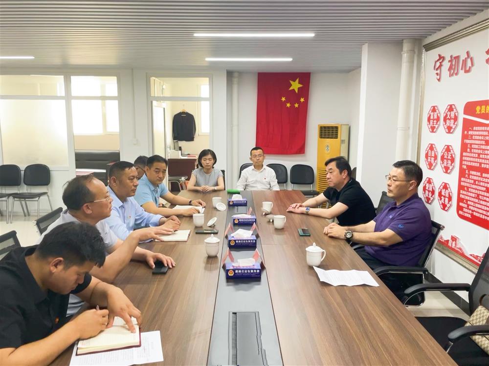 學黨史，辦實事 濟南產(chǎn)發(fā)集團到楚莊村黨支部走訪調(diào)研